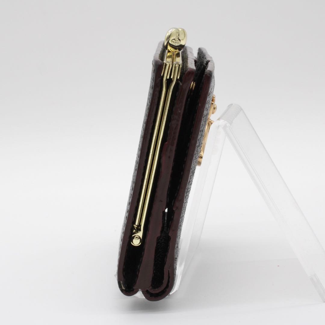 【美品】Vivienne 二つ折り財布 EXECUTIVE オーブ ブラック