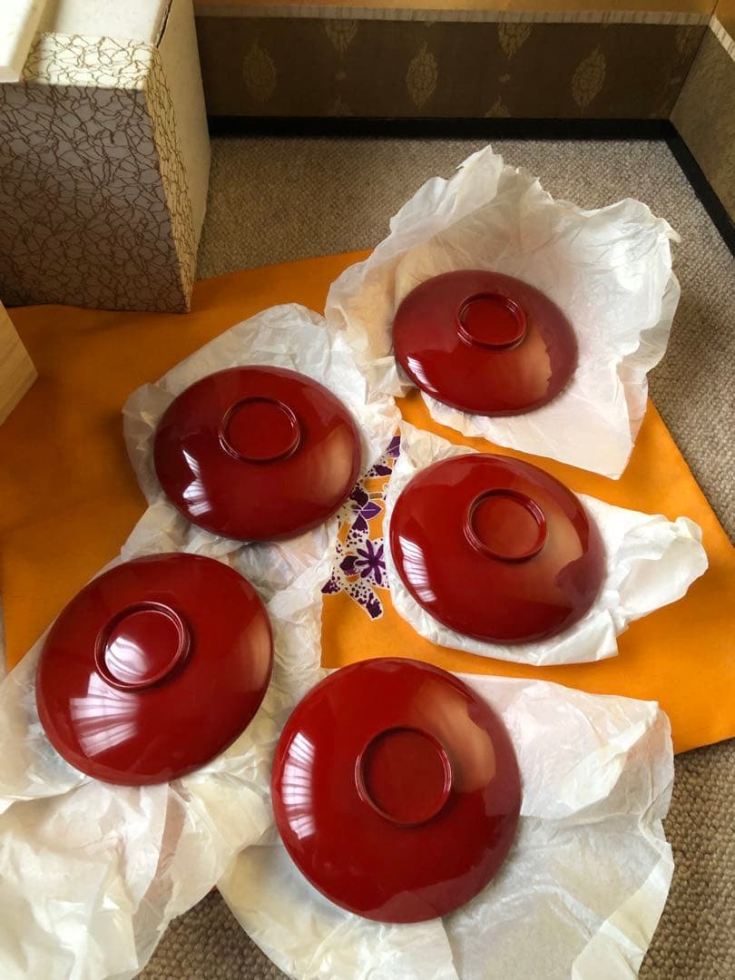 沈金　盃　五カ月　喜平作