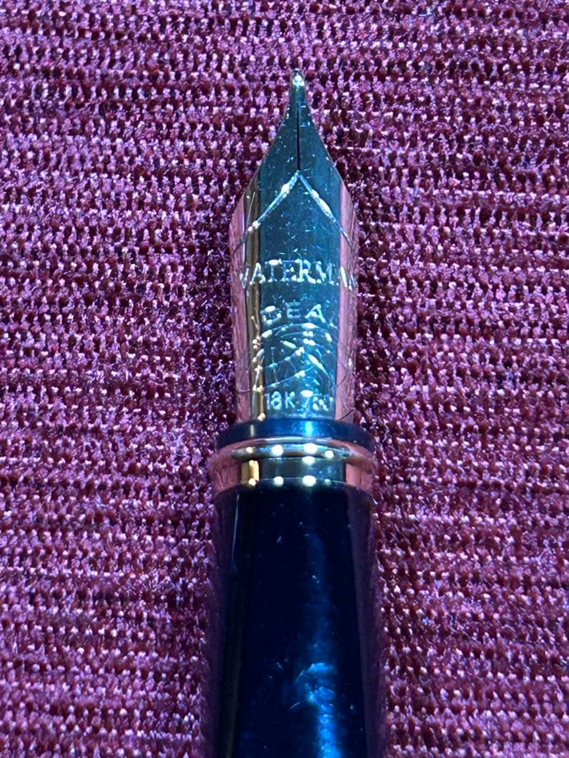 Waterman エクセプション￼•スリムブラックラッカーGT FP F