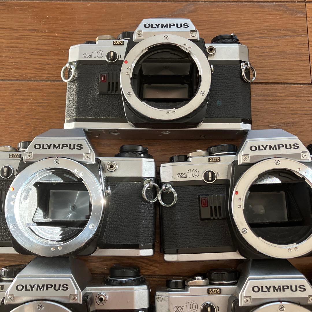 【動作品】OLYMPUS オリンパス OM-10 シルバー フィルムカメラ