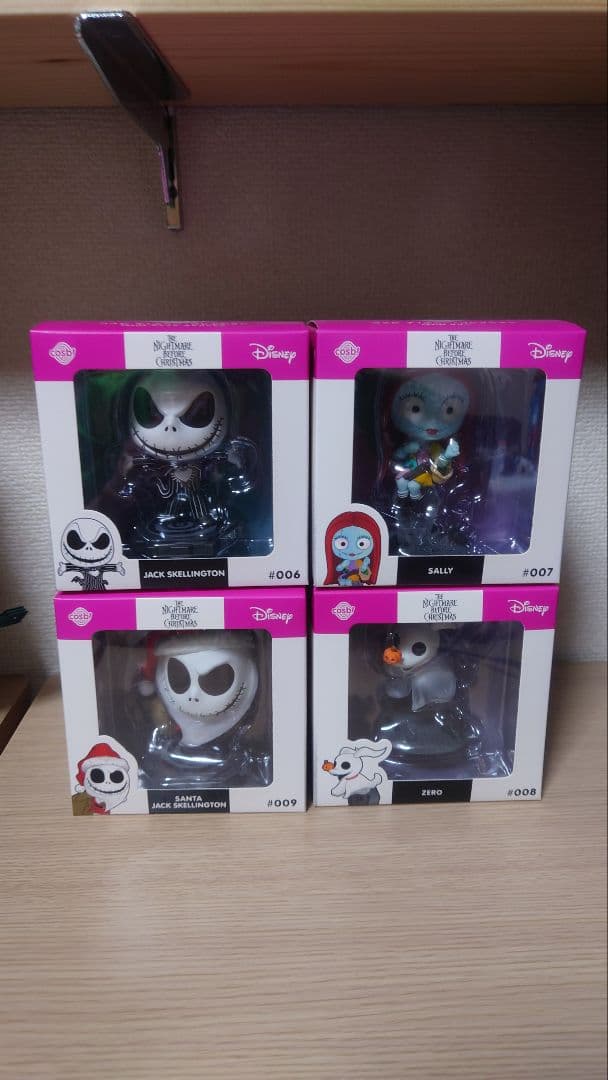 『コスビ』ナイトメア・ビフォア・クリスマス フィギュア 4体セット