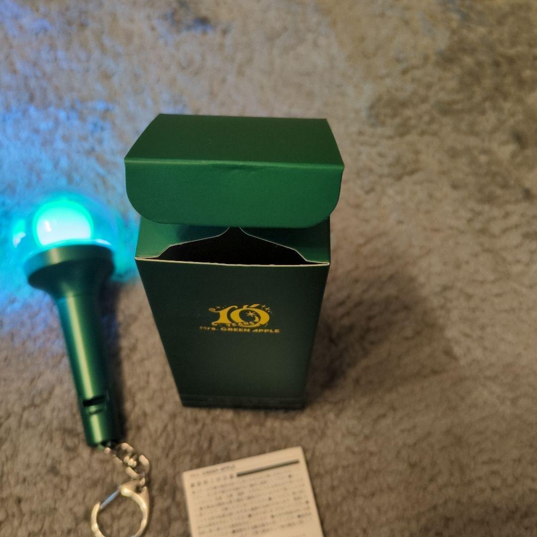 ミセスグリーンアップル公式ライトスティックとミニチュア