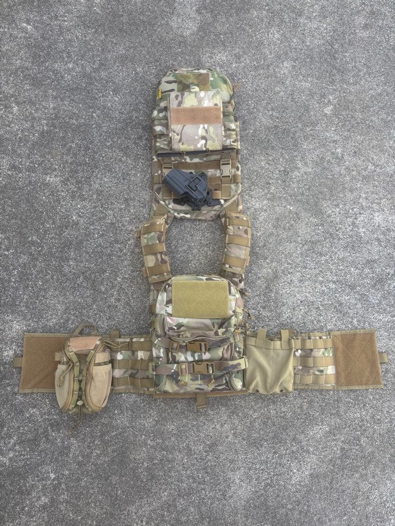 One Tigris プレートキャリア　セット