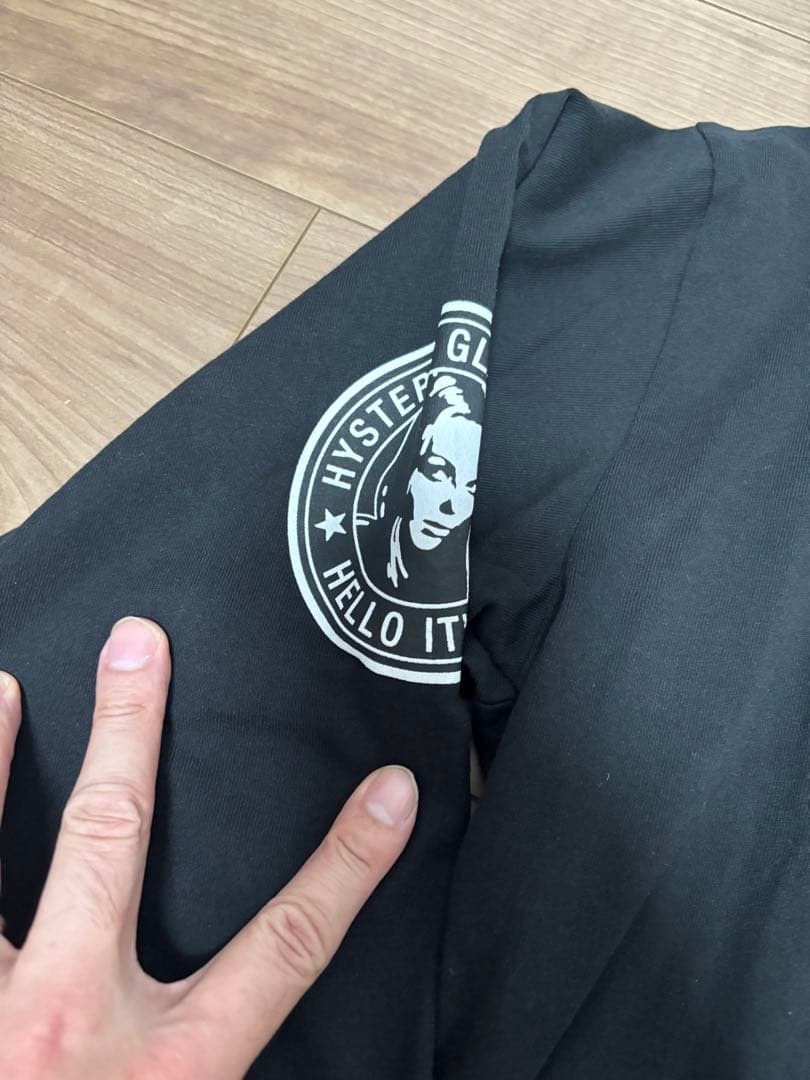 希少 状態よし　 wind and sea × ヒステリックグラマー ロンT