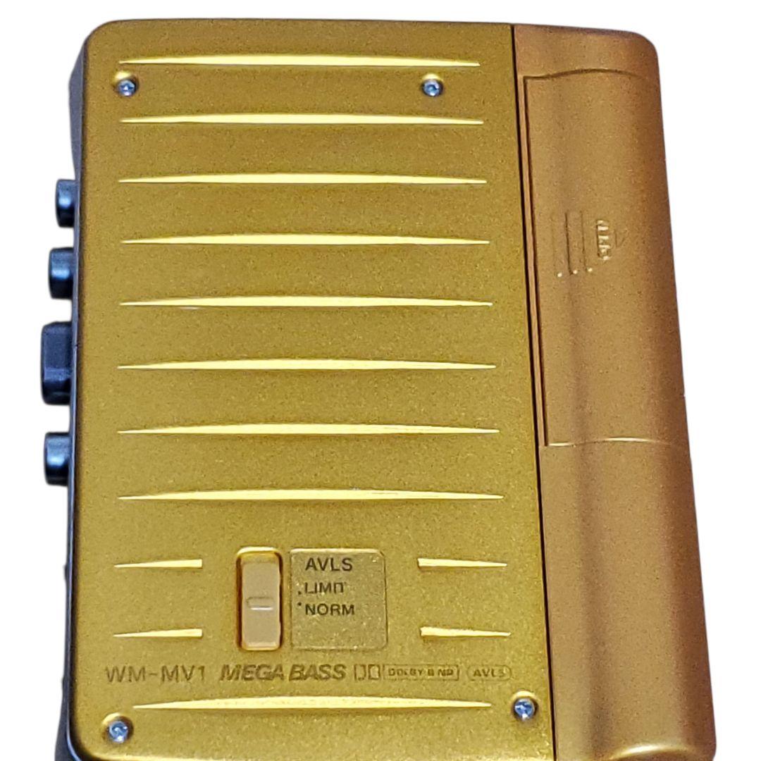 希少品 SONY ソニー ウォークマン WM-MV1 ゴールド カセットプレーヤ