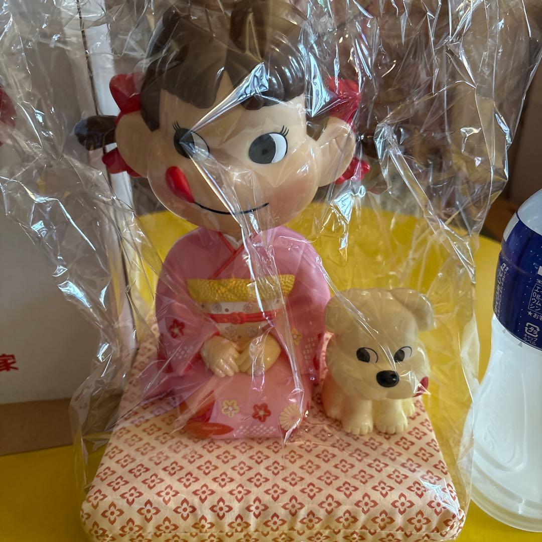 ぺこちゃん　和装　3点セット 首振り　限定