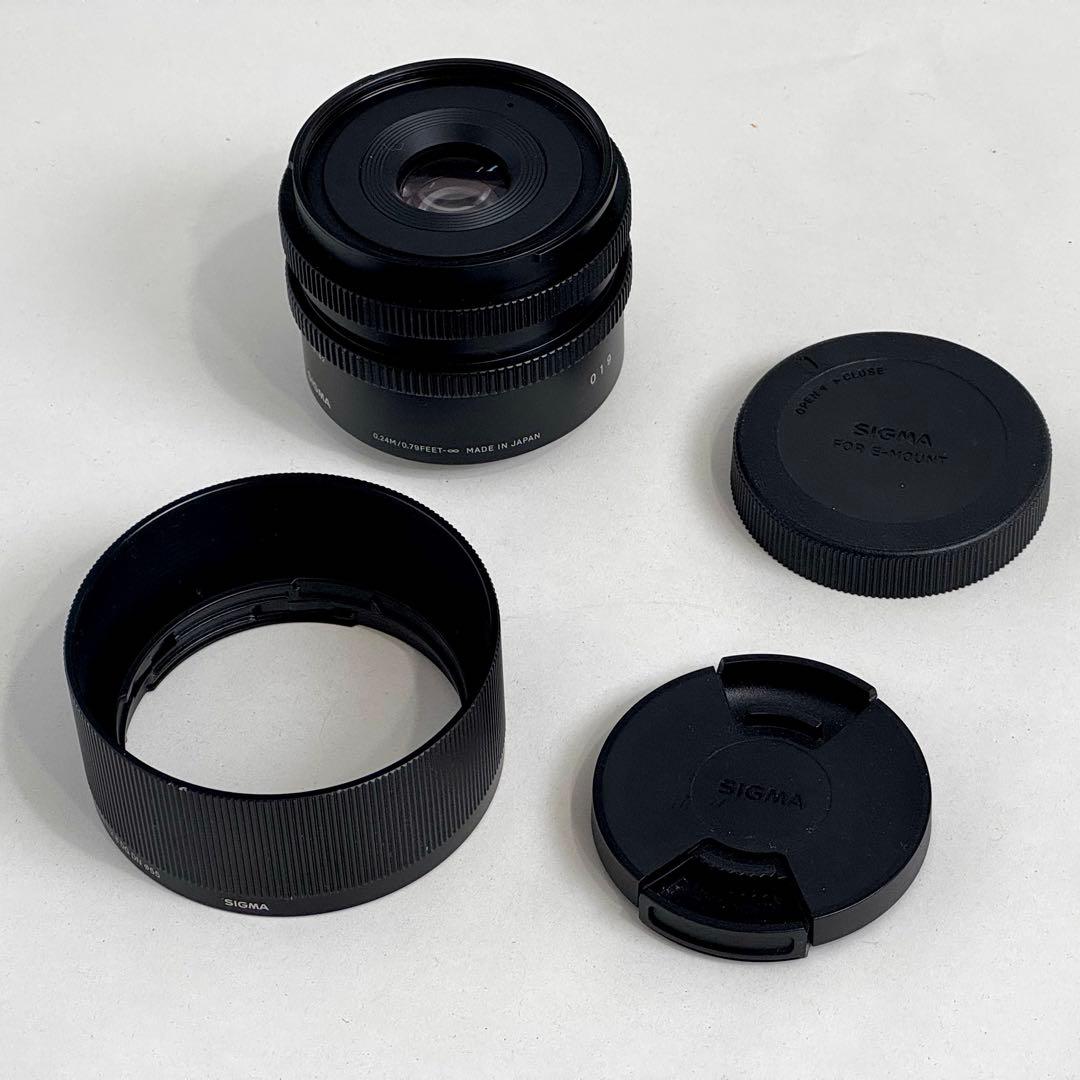 美品！SIGMA 45mm F2.8 DG DN Eマウントレンズ