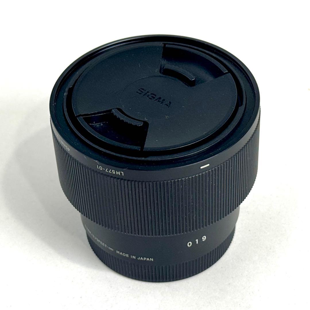美品！SIGMA 45mm F2.8 DG DN Eマウントレンズ