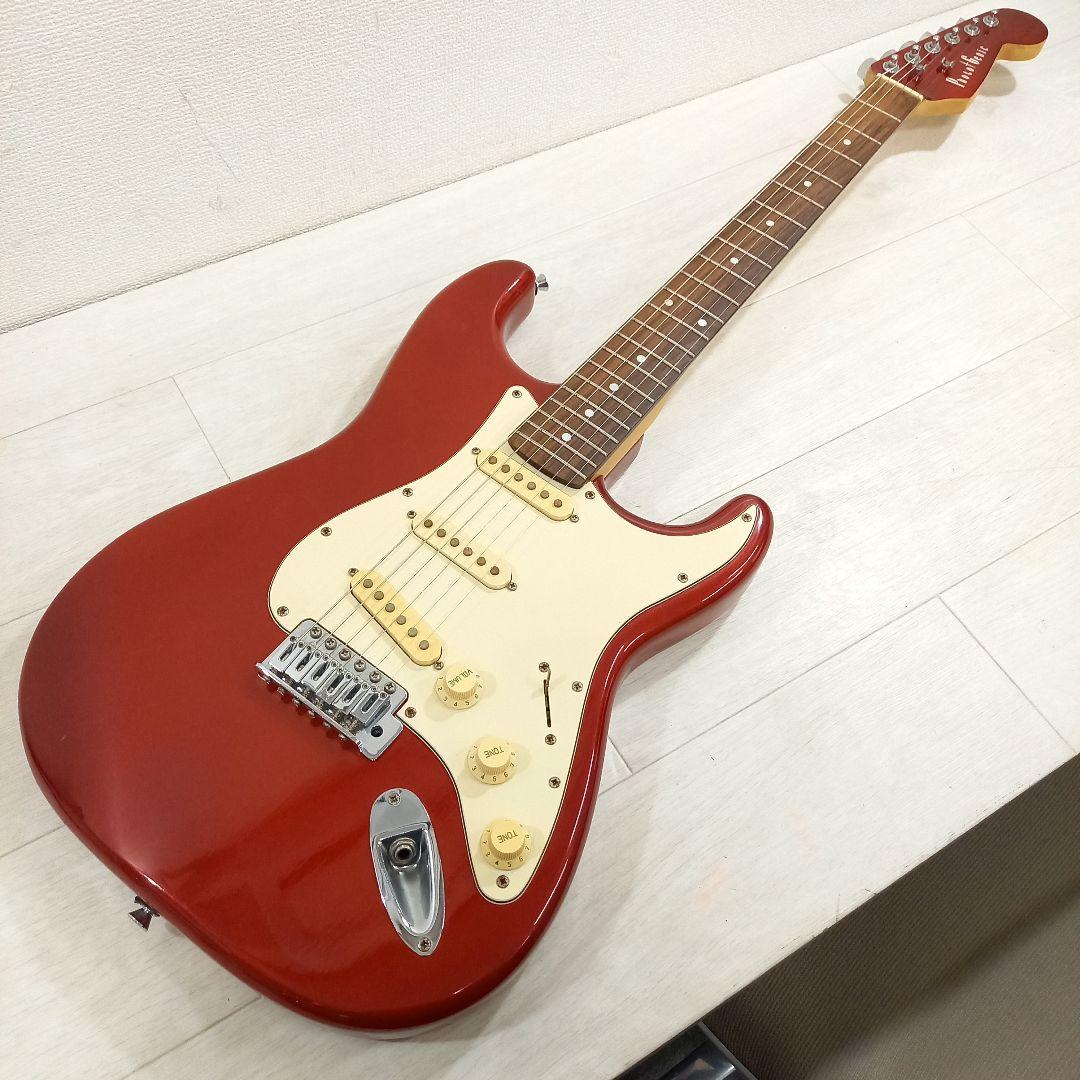 メンテナンス済み◎フォトジェニック ストラトキャスター エレキギター セット1付