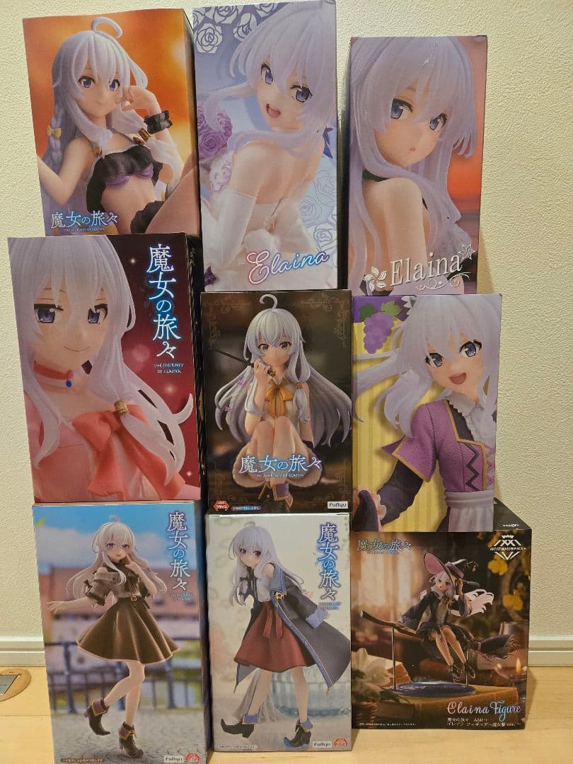 プライズフィギュア 魔女の旅々　9体セット