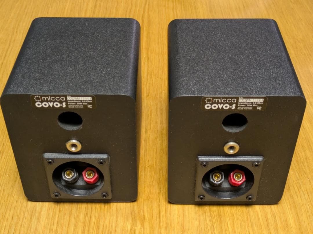 Micca　COVO-S サラウンド 小型 ブックシェルフ スピーカー