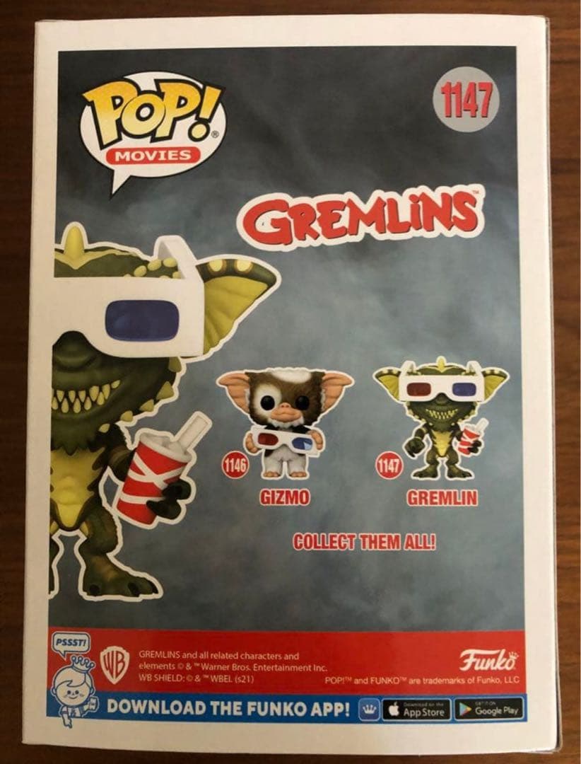 グレムリン　ギズモ　ストライプ　2体セット　フィギュア　FUNKO　POP
