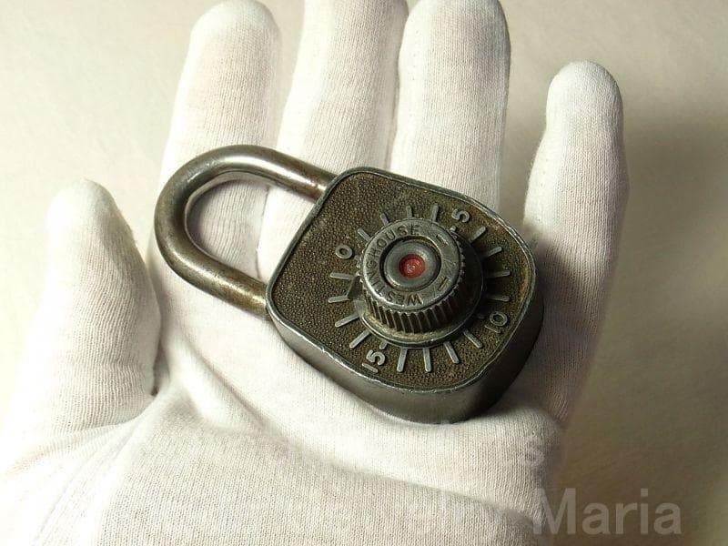 《p1057》1930年　WESTINGHOUSE・GOUGLERダイヤル南京錠