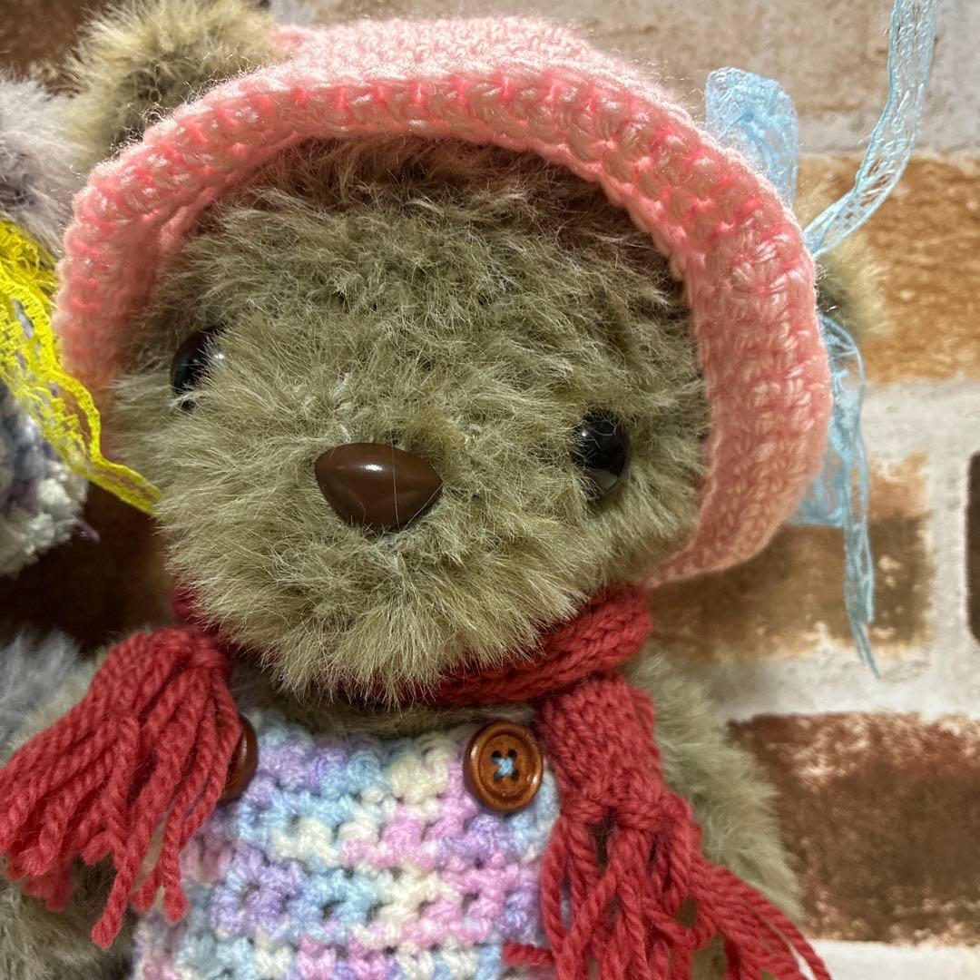 カスタマイズ可能❣️クマさんあみぐるみ