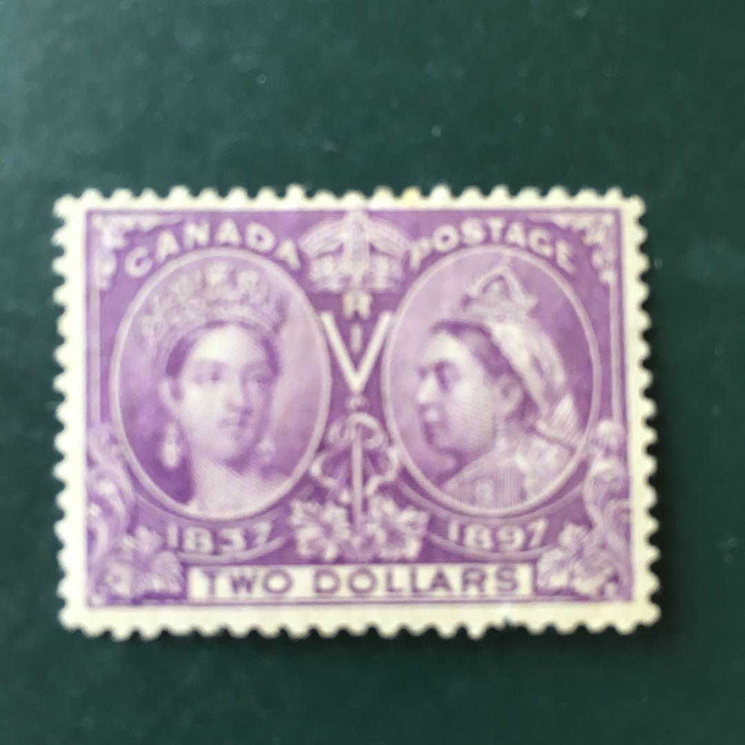 カナダ 1897 Diamond Jubilee 2＄ 未使用1種