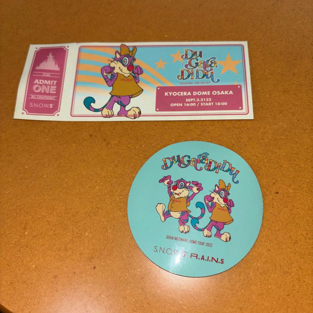 【値下げ】セカオワASIA TOUR 2025「PhoenixTシャツおまけ付き