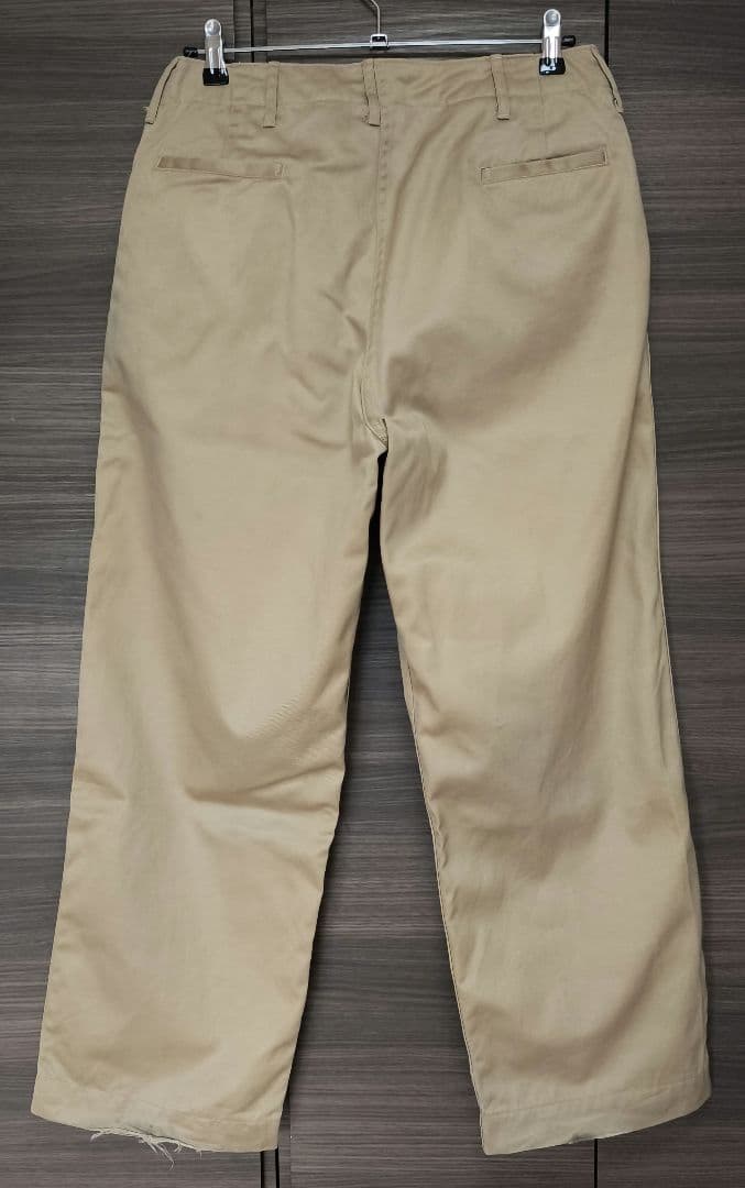 BARRY BRICKEN チノパン　ワイド　ベージュ
