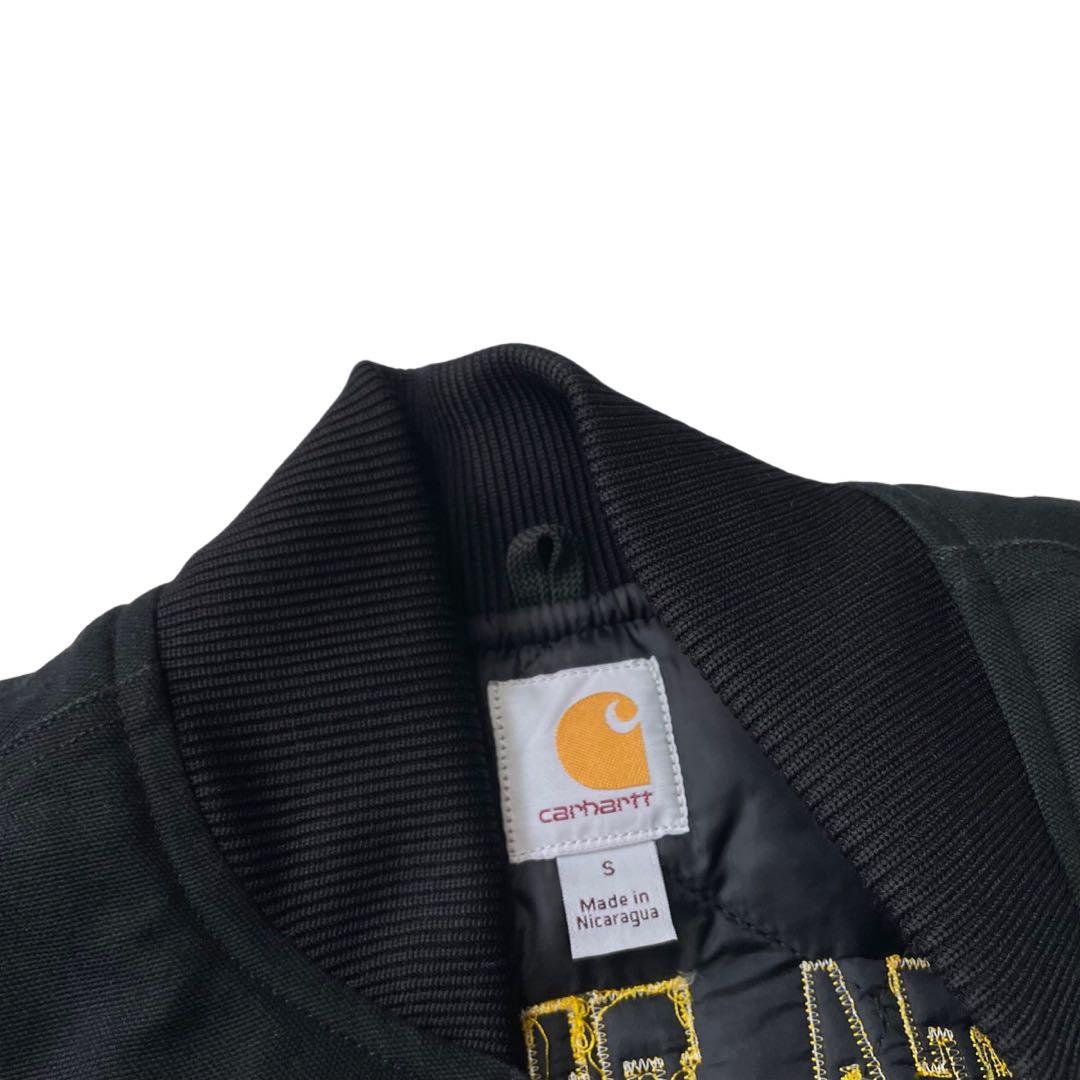 00’s Carhartt ダックベスト ワーク ブラック 企業系 カーハート