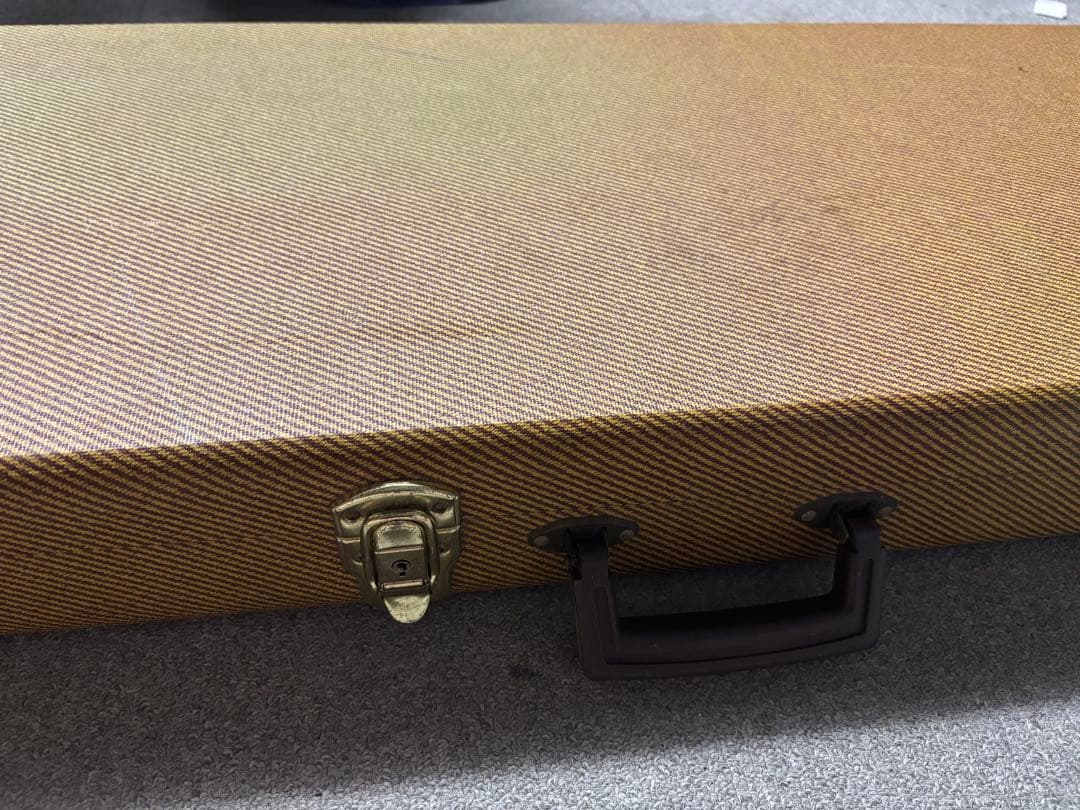 Fernandes ブルーエレキギター ハードケース付き