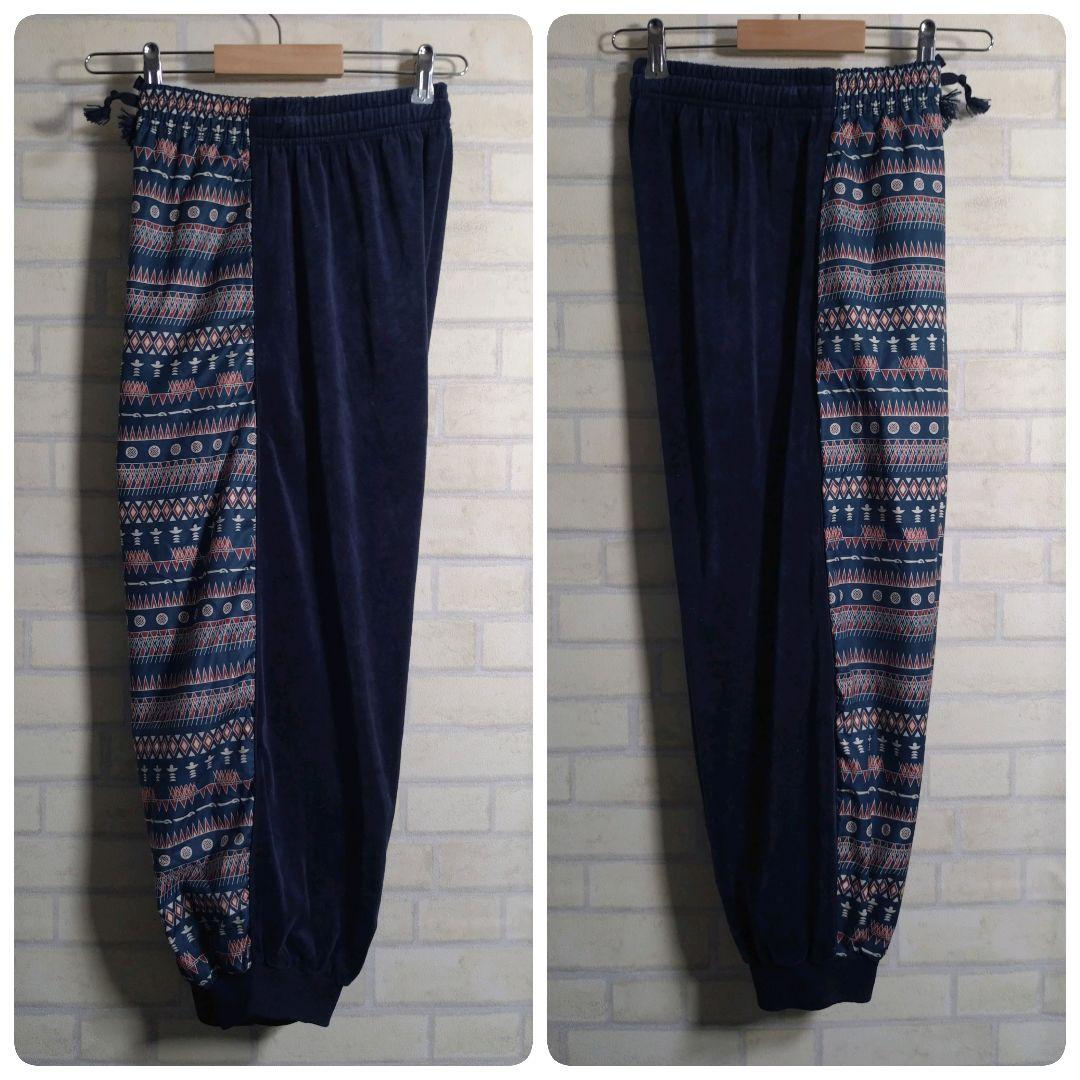 米津玄師★希少 2020 TOUR HYPE ベロア 切替セットアップ 紺 M