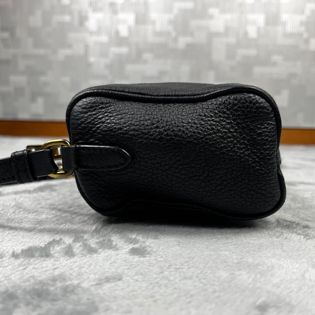 Prada プラダ ショルダーバッグ 斜め掛け◎ ブラック 黒 ヴィッテロダイノ
