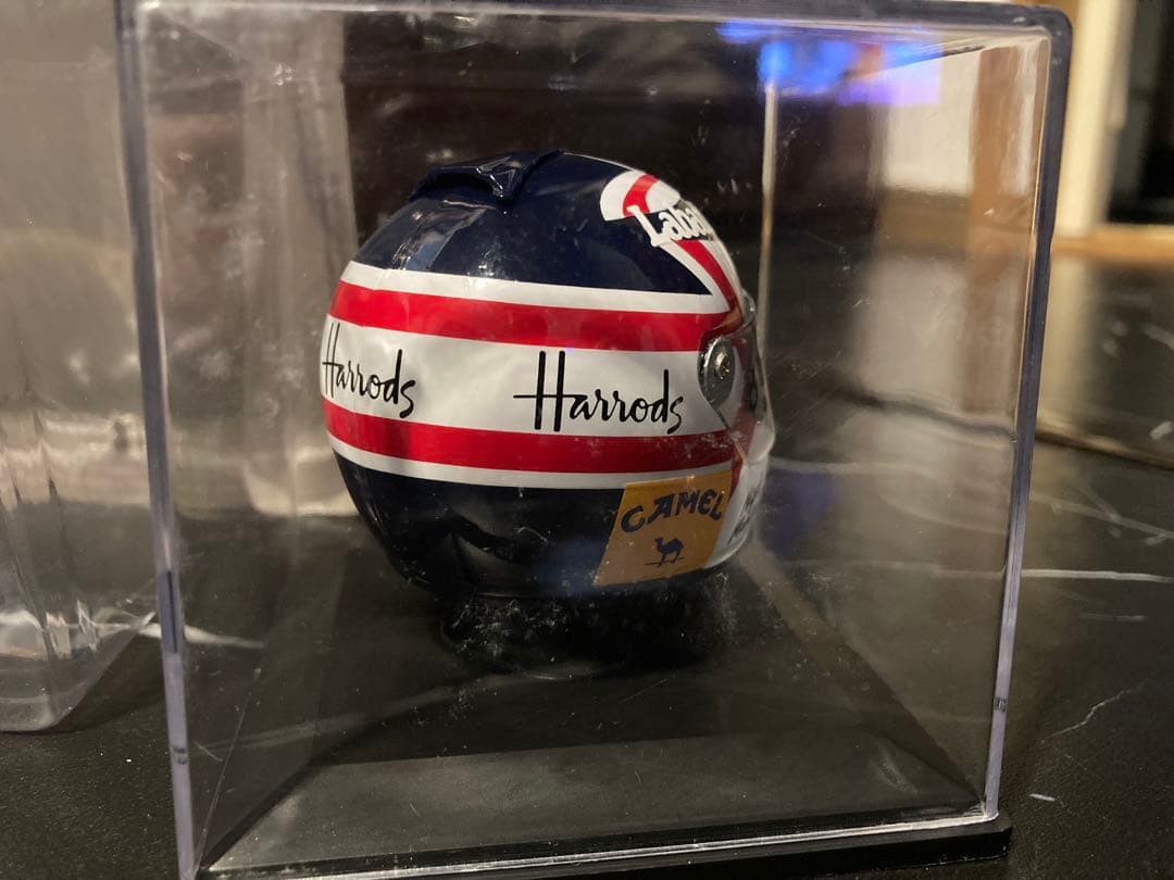 ヘルメットコレクション　キャメル仕様　ビッグスケールF1コレクション　1/5