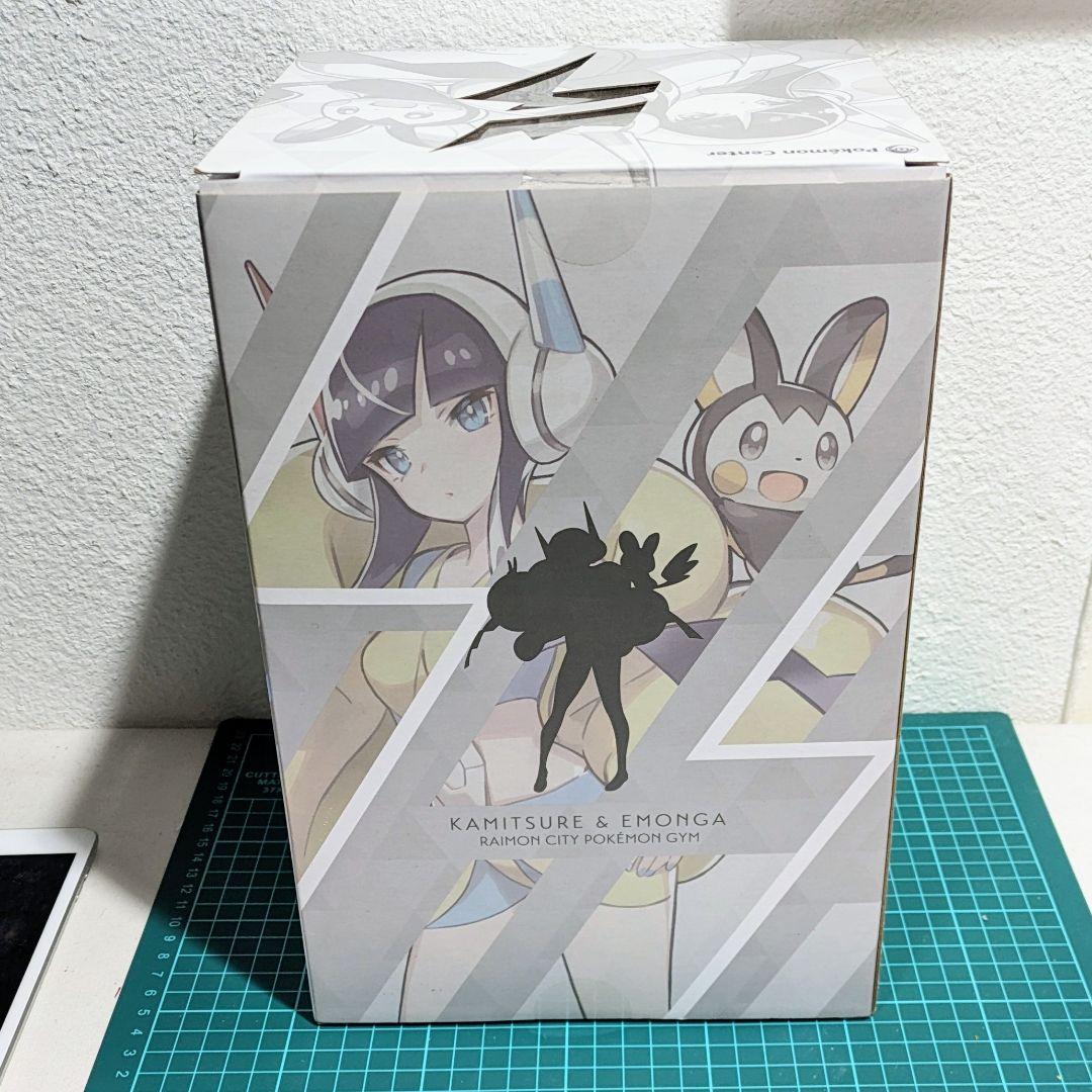 ポケモンセンターオリジナル カミツレ & エモンガ 1/7 フィギュア