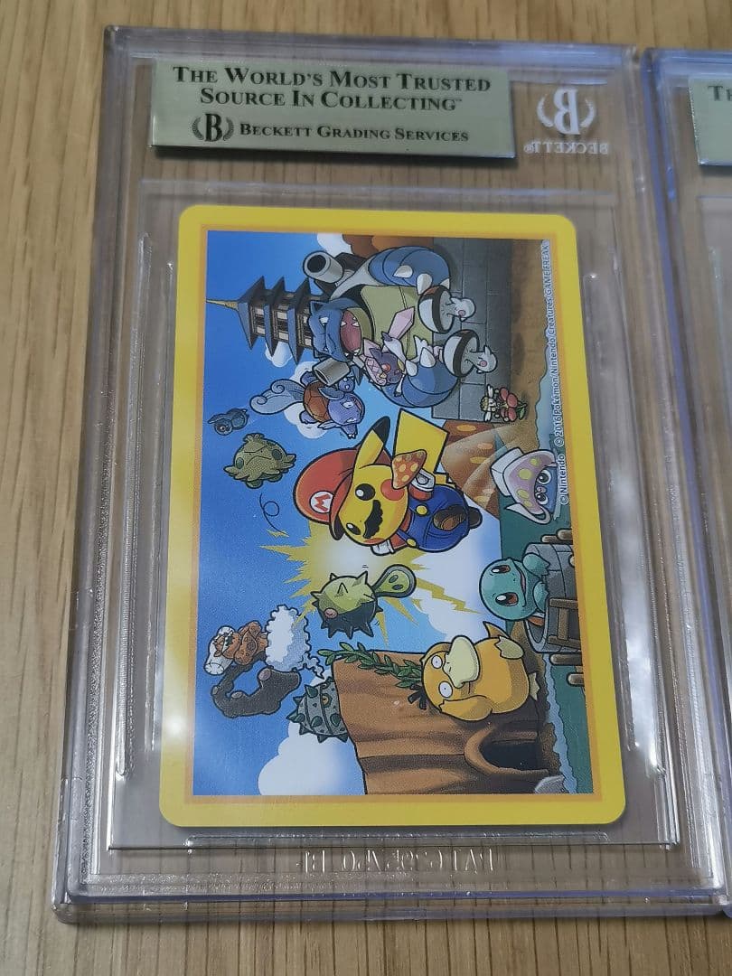 BGS10☆マリオピカチュウ ダイヤ J Q K ポケモンカード トランプ