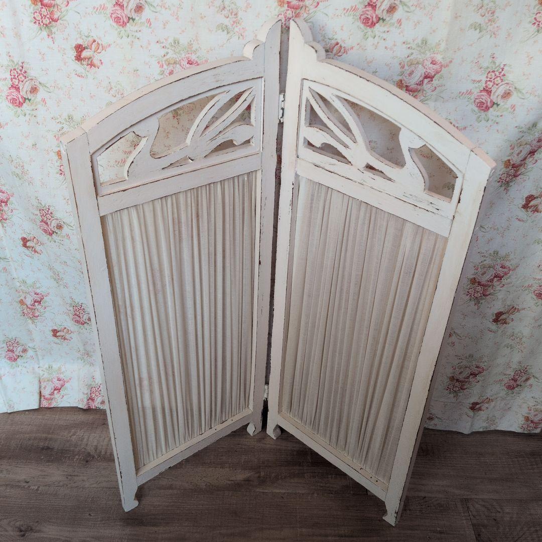 フランスアンティーク ドール用パーテーション 衝立