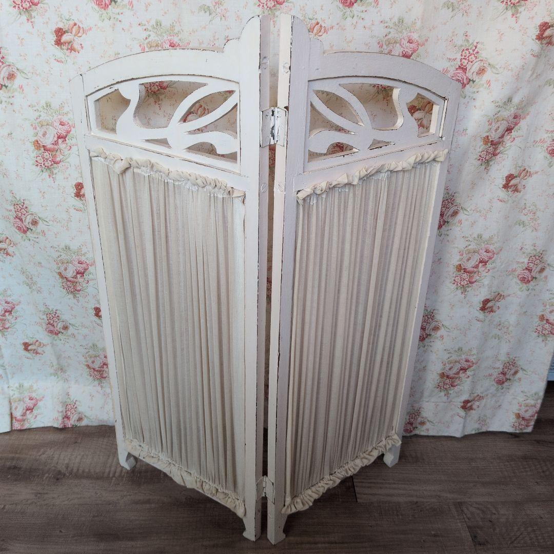 フランスアンティーク ドール用パーテーション 衝立