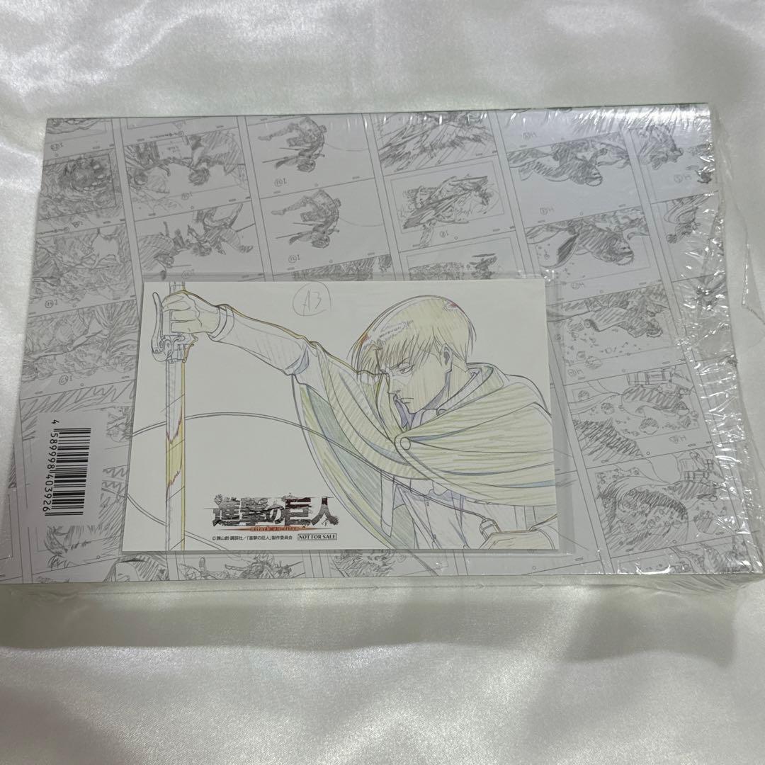 進撃の巨人 立体機動線画集 リヴァイ 今井有文② リヴァイ兵長 イラストカード