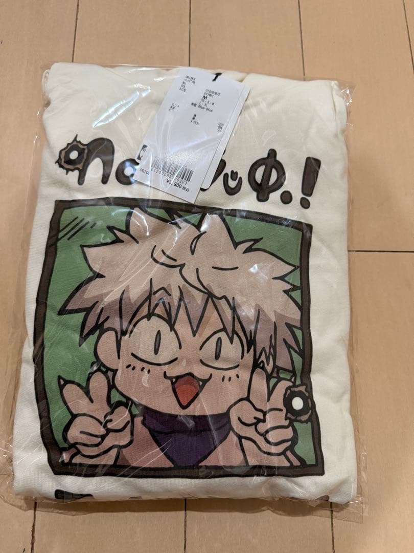 HUNTER×HUNTER ウォンテッド｜ミニ裏毛ビッグシルエット半袖パーカー