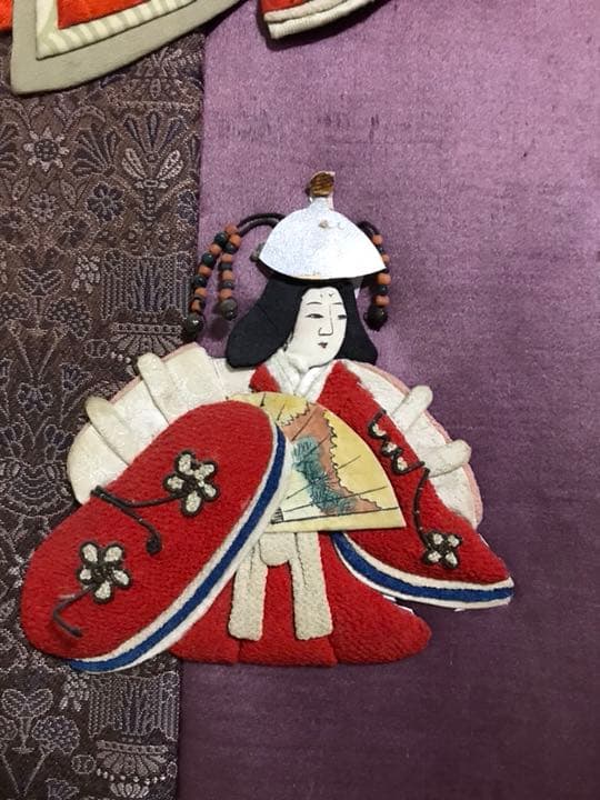 タベストリーお雛様アンティーク