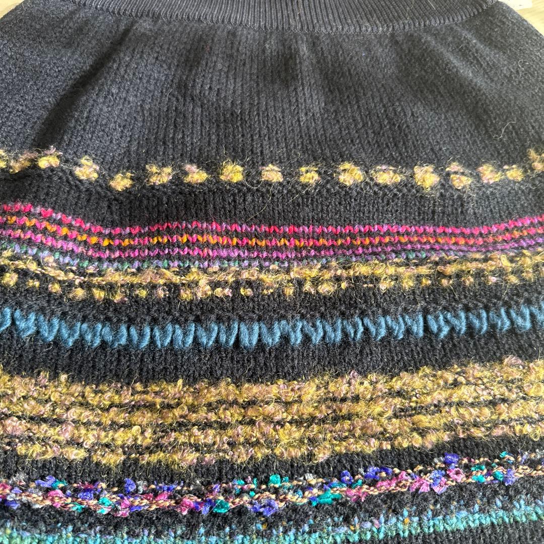 新品☆Sato Seni ☆佐藤繊維☆ニット スカート☆タグ付き☆サイズ2