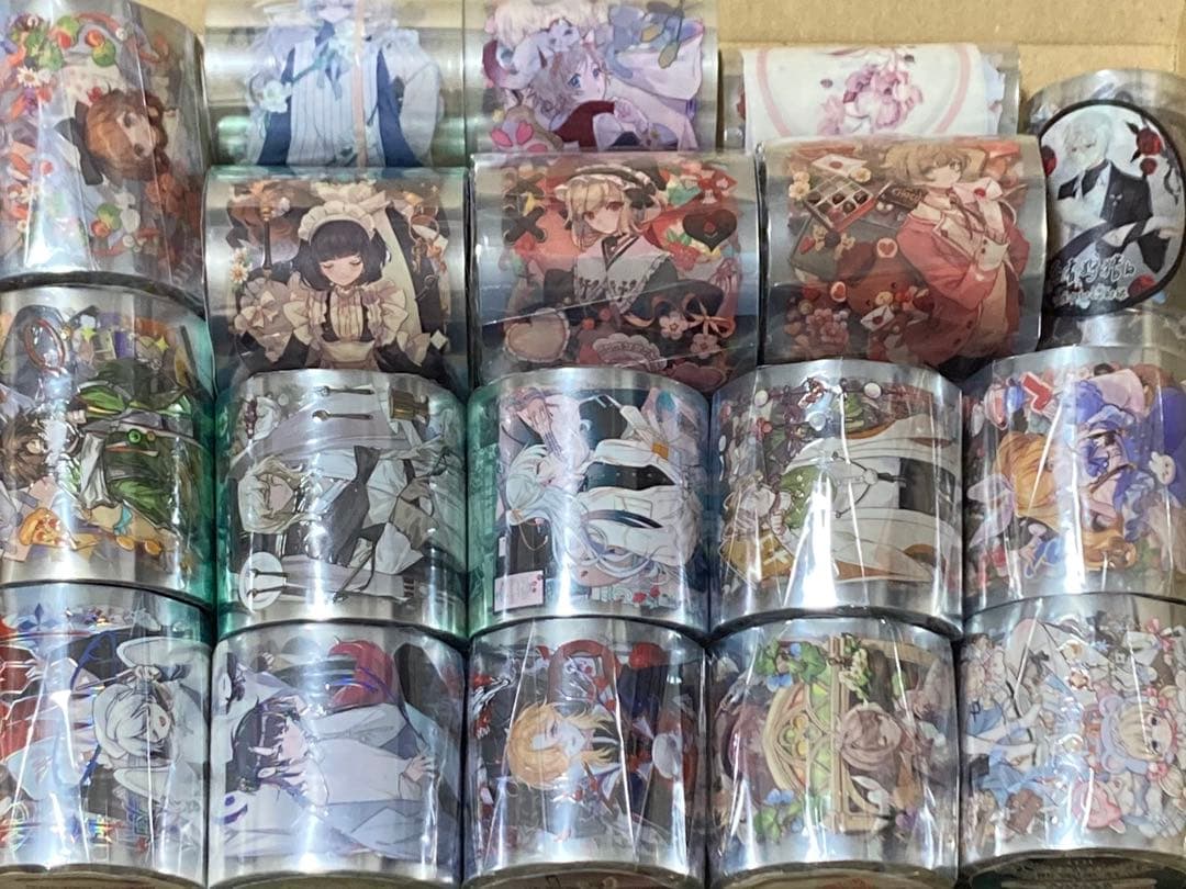 セット♡海外 マスキングテープ 人物 新品 男の子 女の子 pet 人物マステ