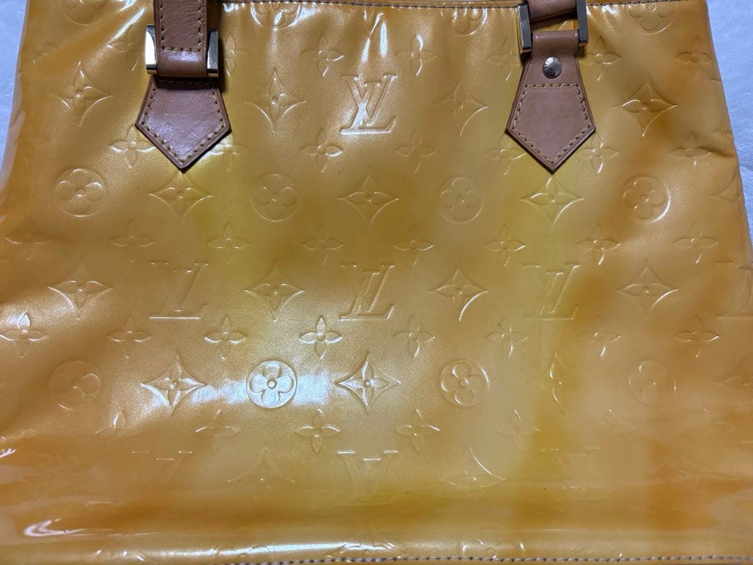 ルイヴィトン　ハンドバッグ　イエロー