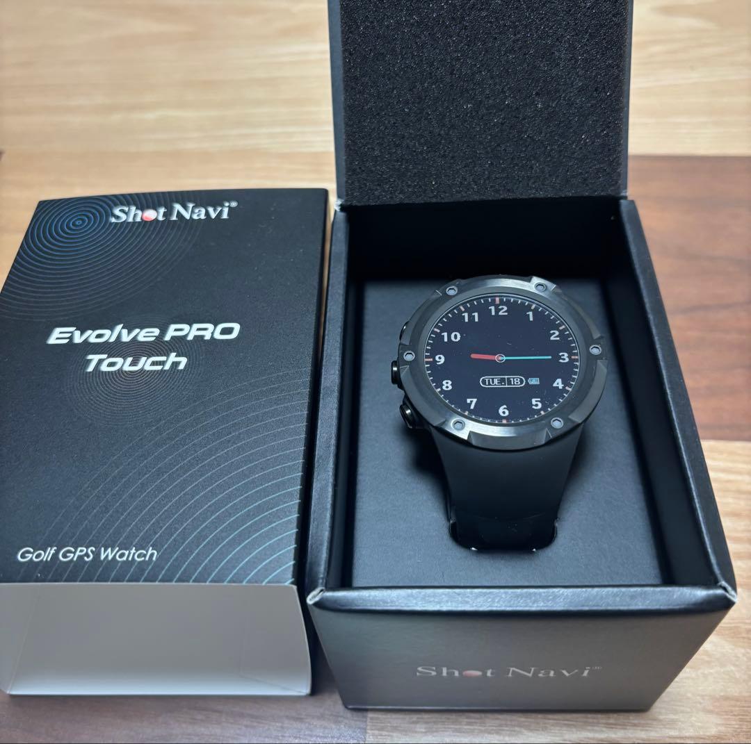 Shot Navi Evolve PRO Touch ブラック ※専用ケース付