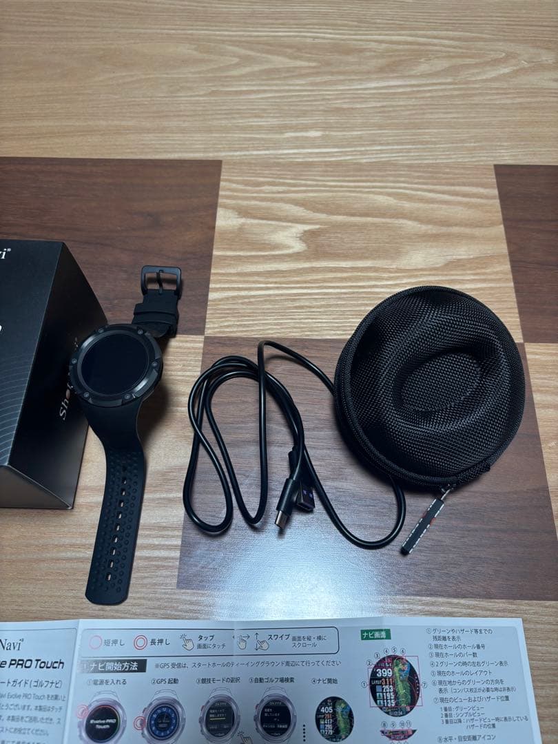 Shot Navi Evolve PRO Touch ブラック ※専用ケース付
