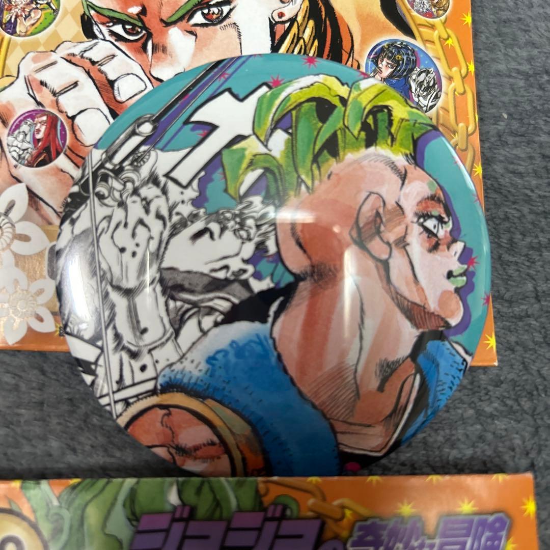 ジョジョの奇妙な冒険 缶バッジ 4個セット レア2種込