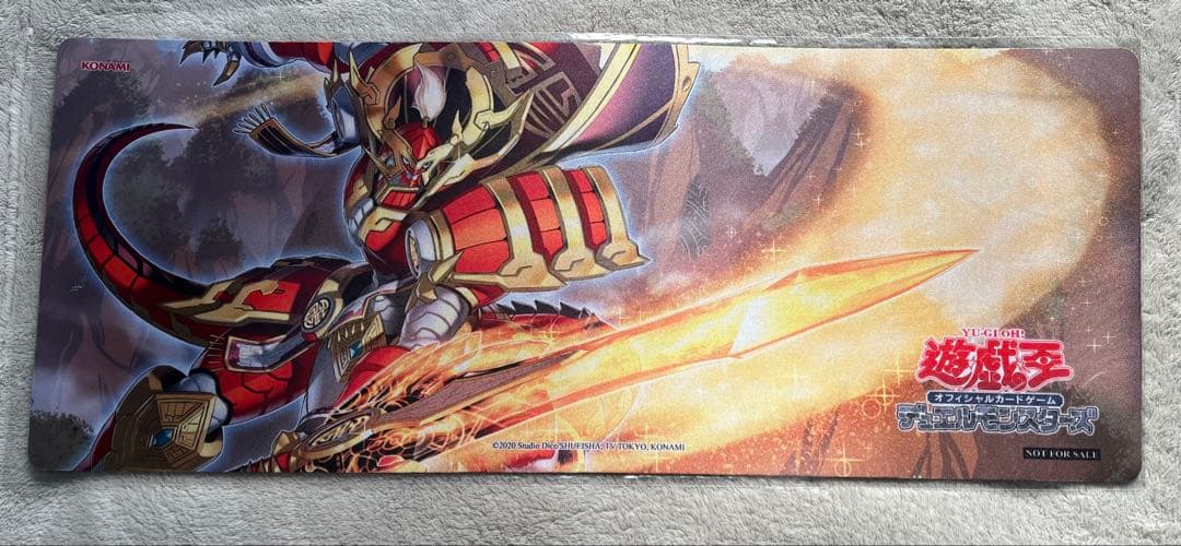 遊戯王 相剣大師－赤霄 ハーフサイズプレイマット AFA Singapore