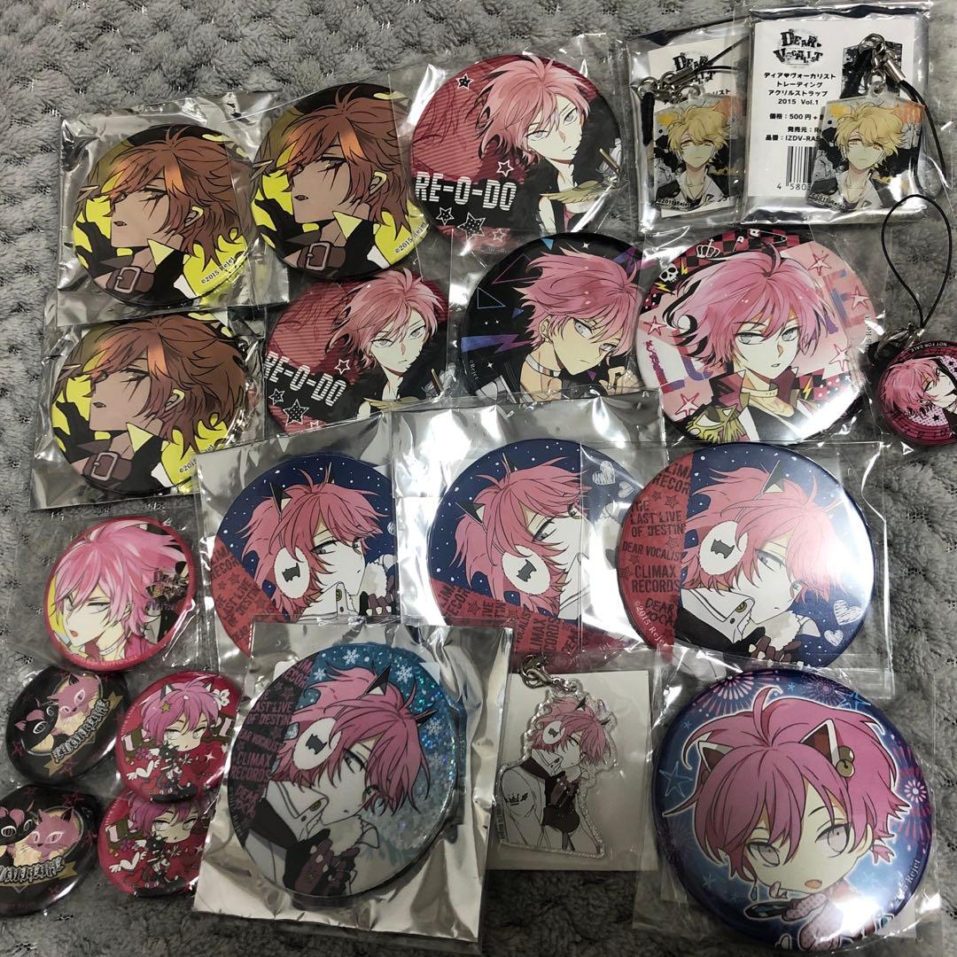 ディアヴォ レオード 缶バッジ アクリルストラップ