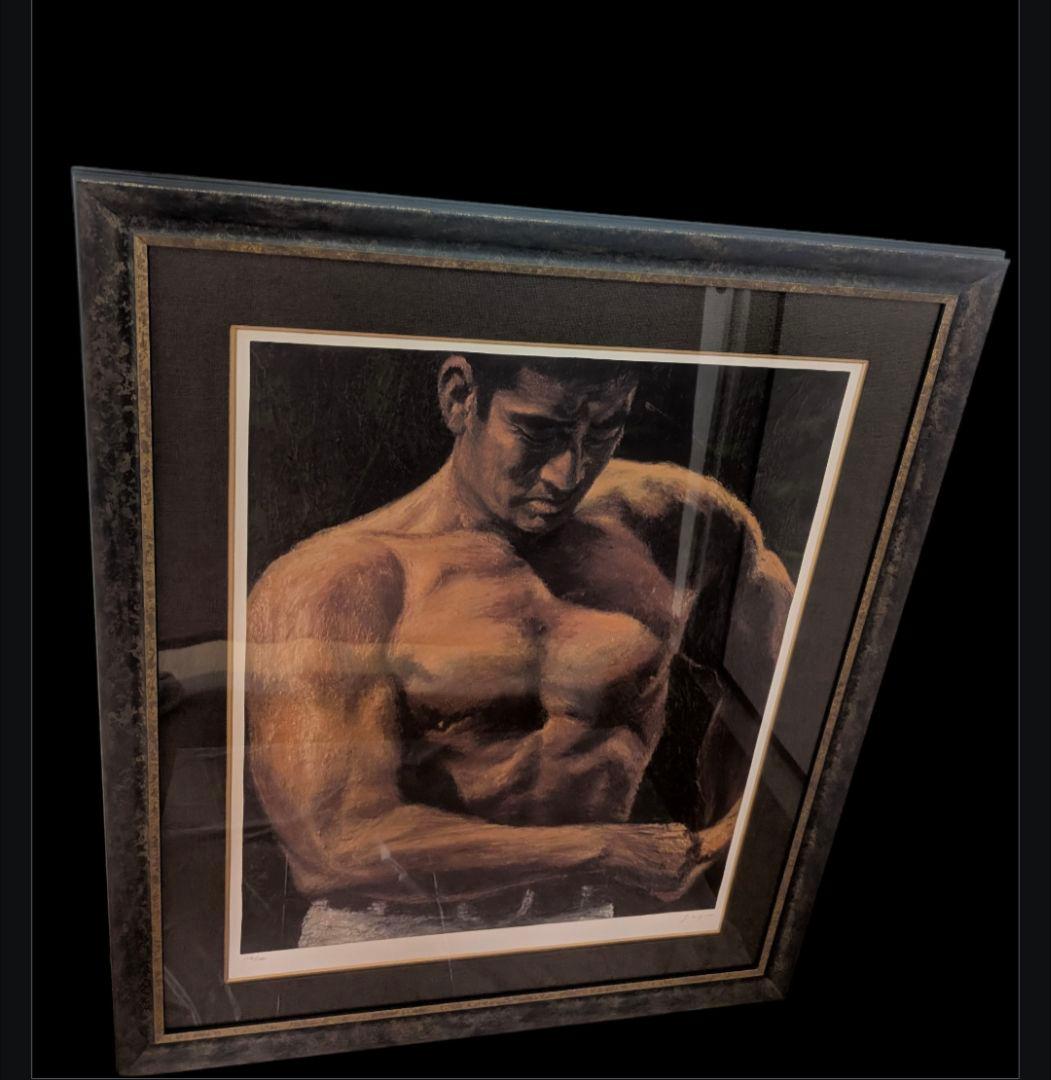 福山小夜　黄金の服　高倉健　シルクスクリーン