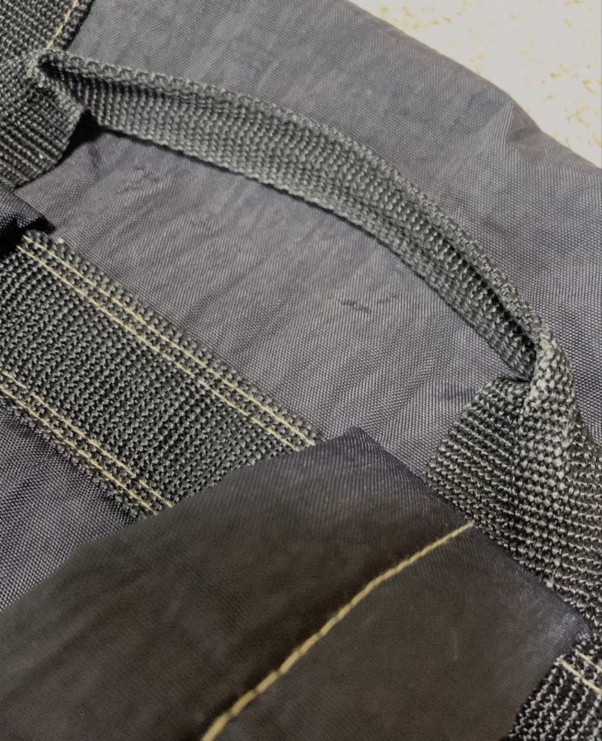 オールドステューシー　ナイロンリュック　黒　　90年代　レア