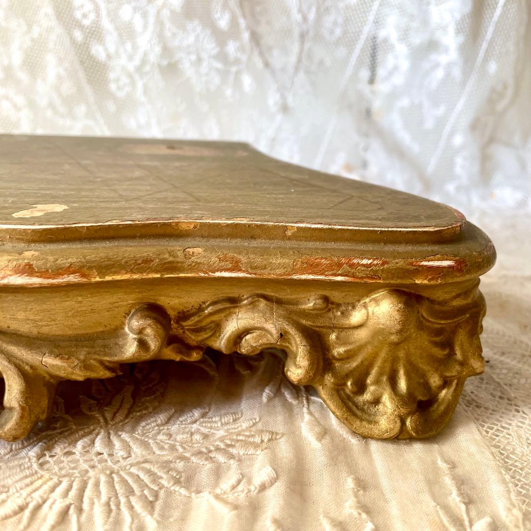 ディスプレイ台　台座　ポワドレ　プレゼンテーション店舗什器　フランスアンティーク