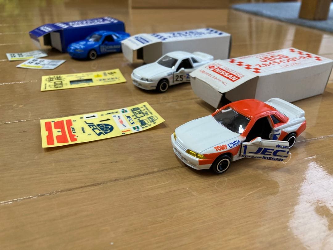 ミニカー/日産スカイラインR32/GT-R3台セット
