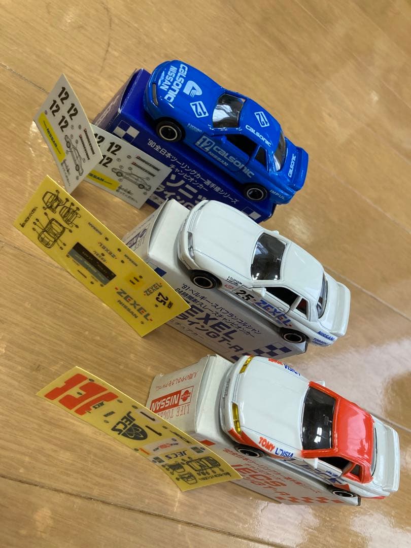ミニカー/日産スカイラインR32/GT-R3台セット
