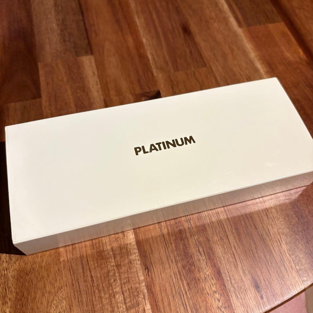 廃盤【未使用】アカブライヤー　センチュリー3776 プラチナ万年筆 F（細字）