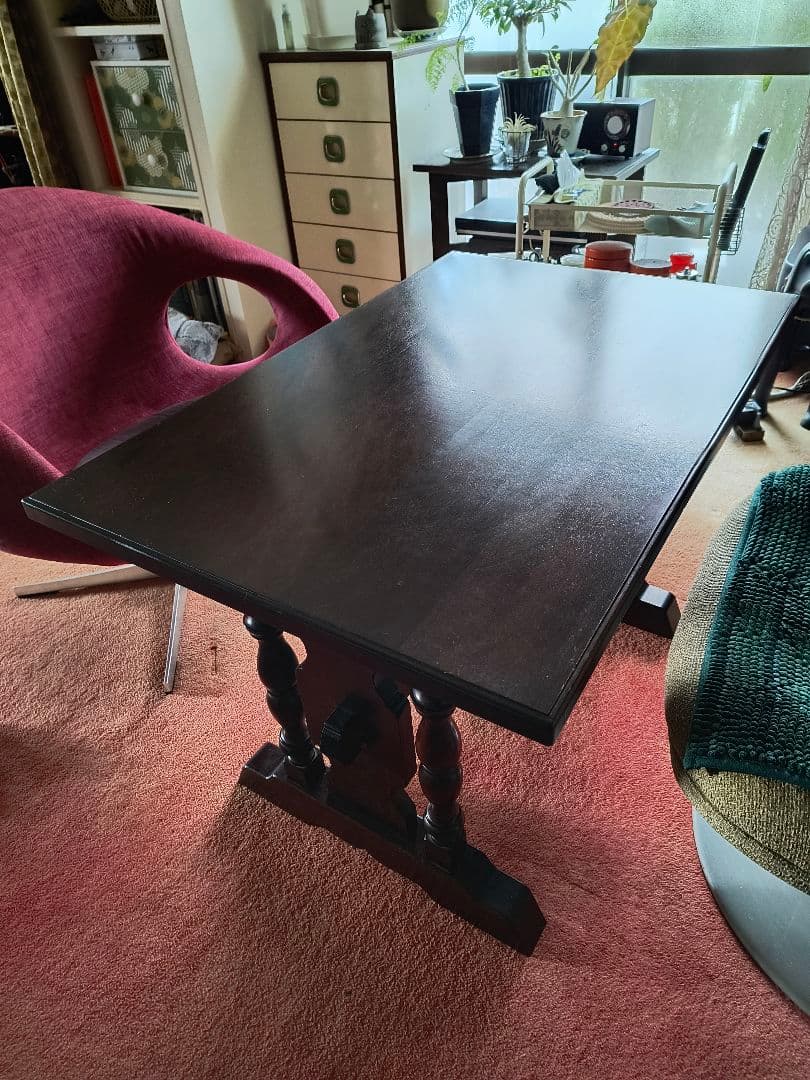 松本民芸家具 ダイニングテーブル 希少デザイン