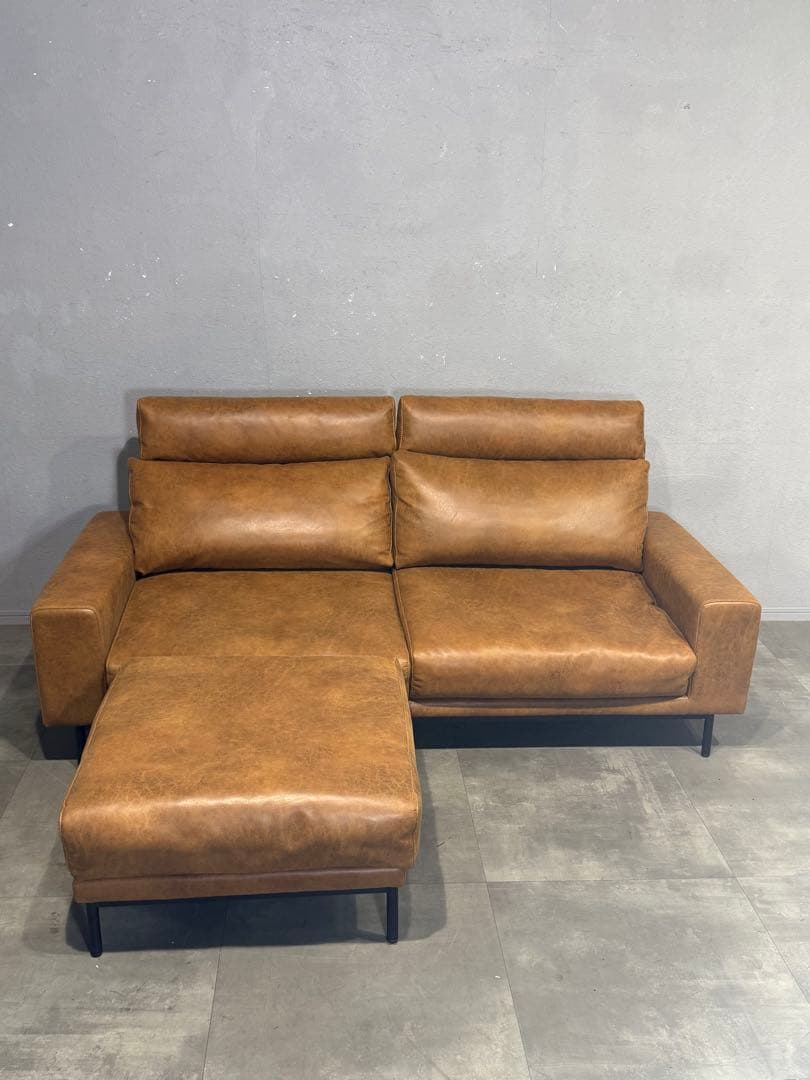 【Zak】関家具　CRASH GATE プルート 2.5人掛けソファ