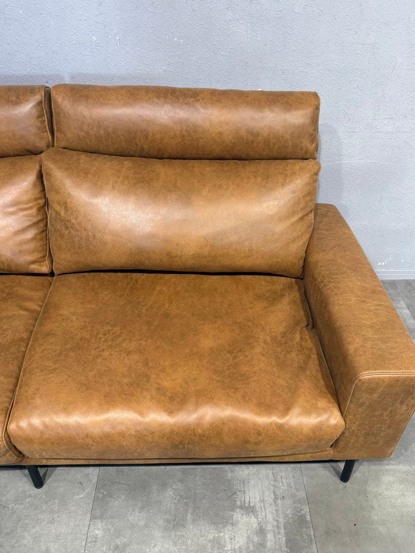 【Zak】関家具　CRASH GATE プルート 2.5人掛けソファ